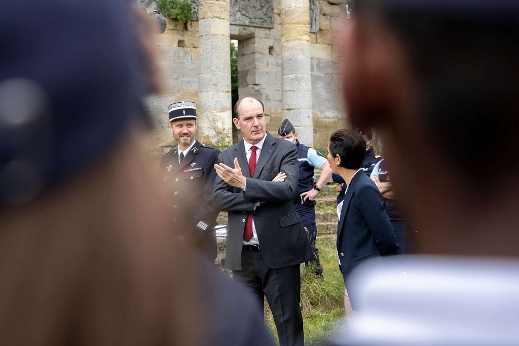 Déplacement SNU Service national universel de Monsieur Le Premier ministre, Jean Castex avec Madame Sarah EL HAIRY
Secrétaire d’Etat chargée de la Jeunesse et de l’Engagement auprès du ministre de l’Education nationale, de la Jeunesse et des Spo