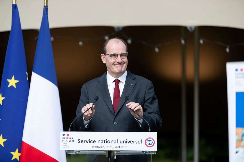 Déplacement SNU Service national universel de Monsieur Le Premier ministre, Jean Castex avec Madame Sarah EL HAIRY
Secrétaire d’Etat chargée de la Jeunesse et de l’Engagement auprès du ministre de l’Education nationale, de la Jeunesse et des Spo